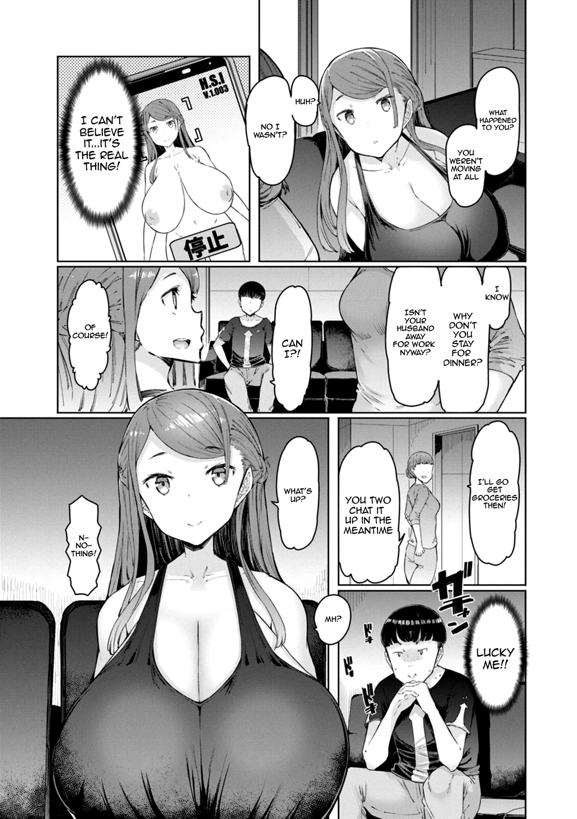 Hentai Manga Comic-Housewife Hypnosis App-Chapter 1-4-8